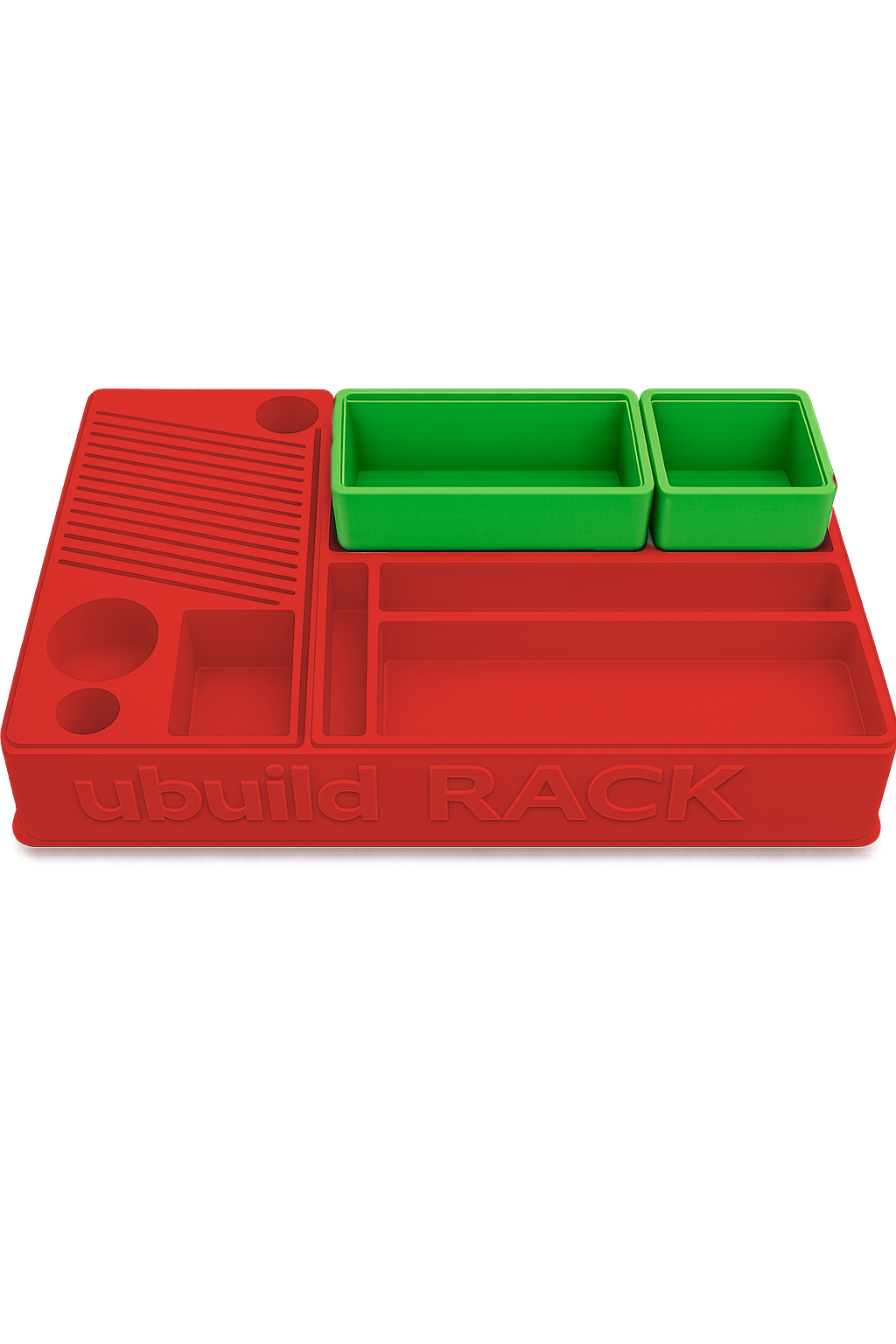 ubuildRack™ Fletching Station | Workflow Modular System