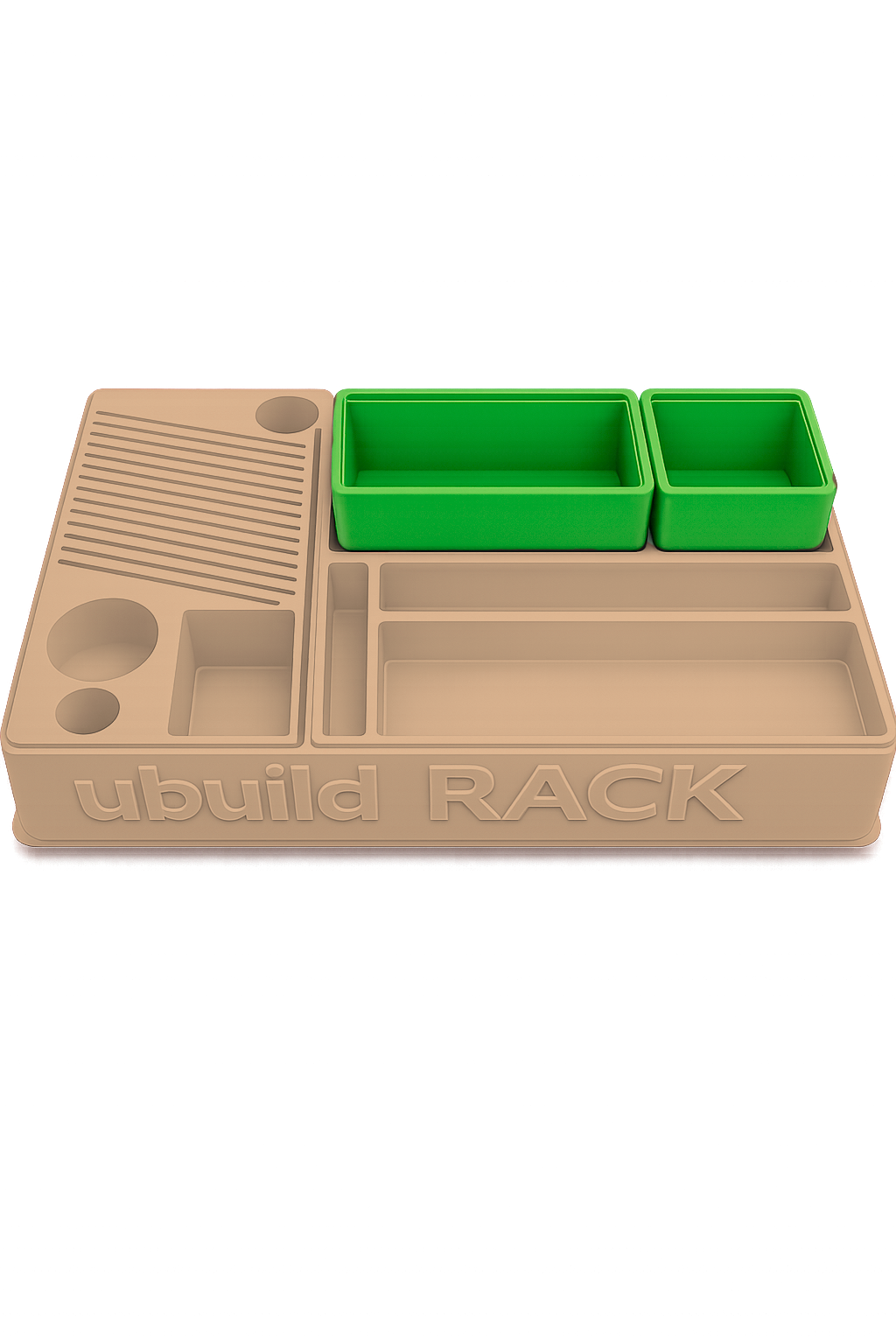 ubuildRack™ Fletching Station | Workflow Modular System