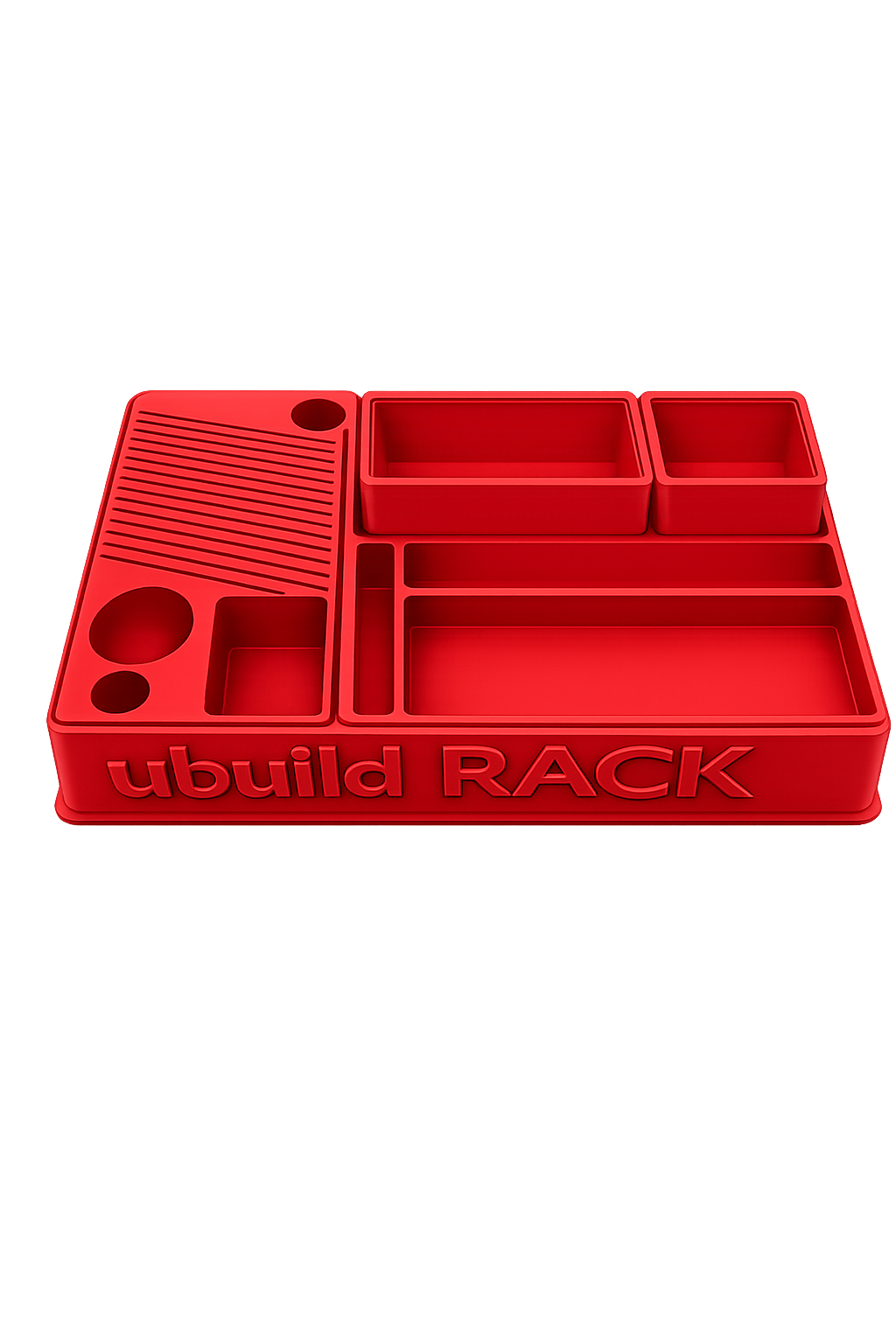 ubuildRack™ Fletching Station | Workflow Modular System