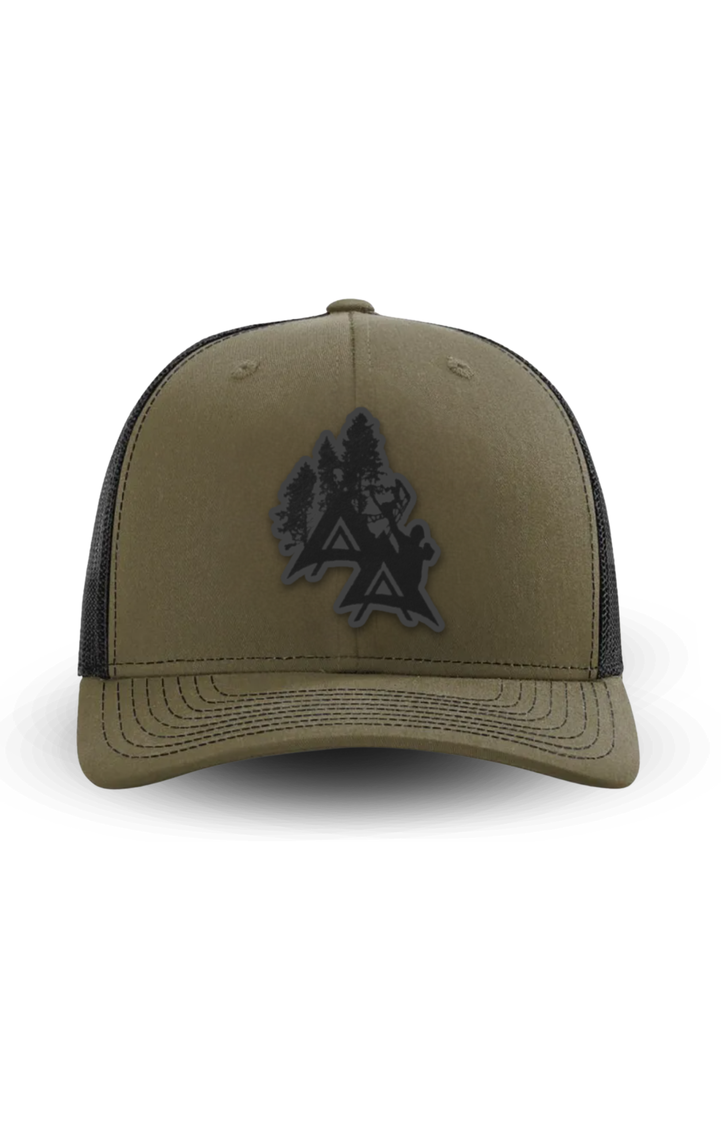 APA RICHARDSON 112 HAT - ARCHER LOGO PATCH BROWN | LODEN/BLACK