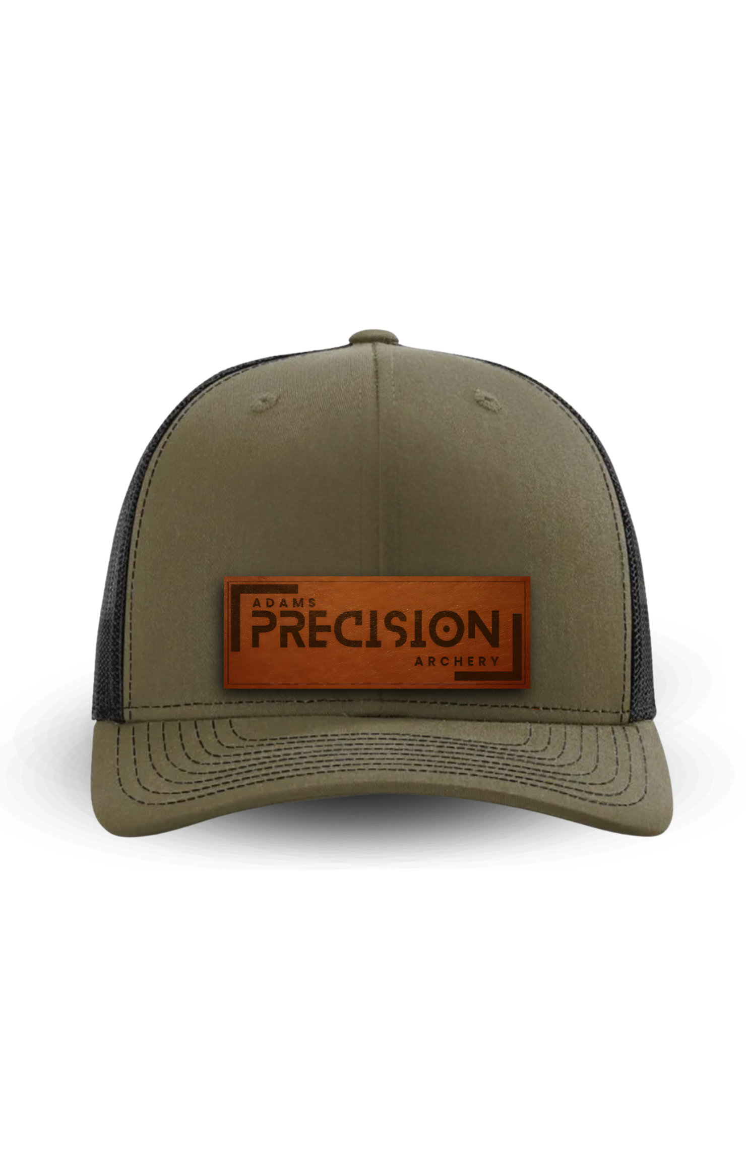 APA RICHARDSON 112 HAT - APA RECTANGLE PATCH BROWN LOW | LODEN/BLACK