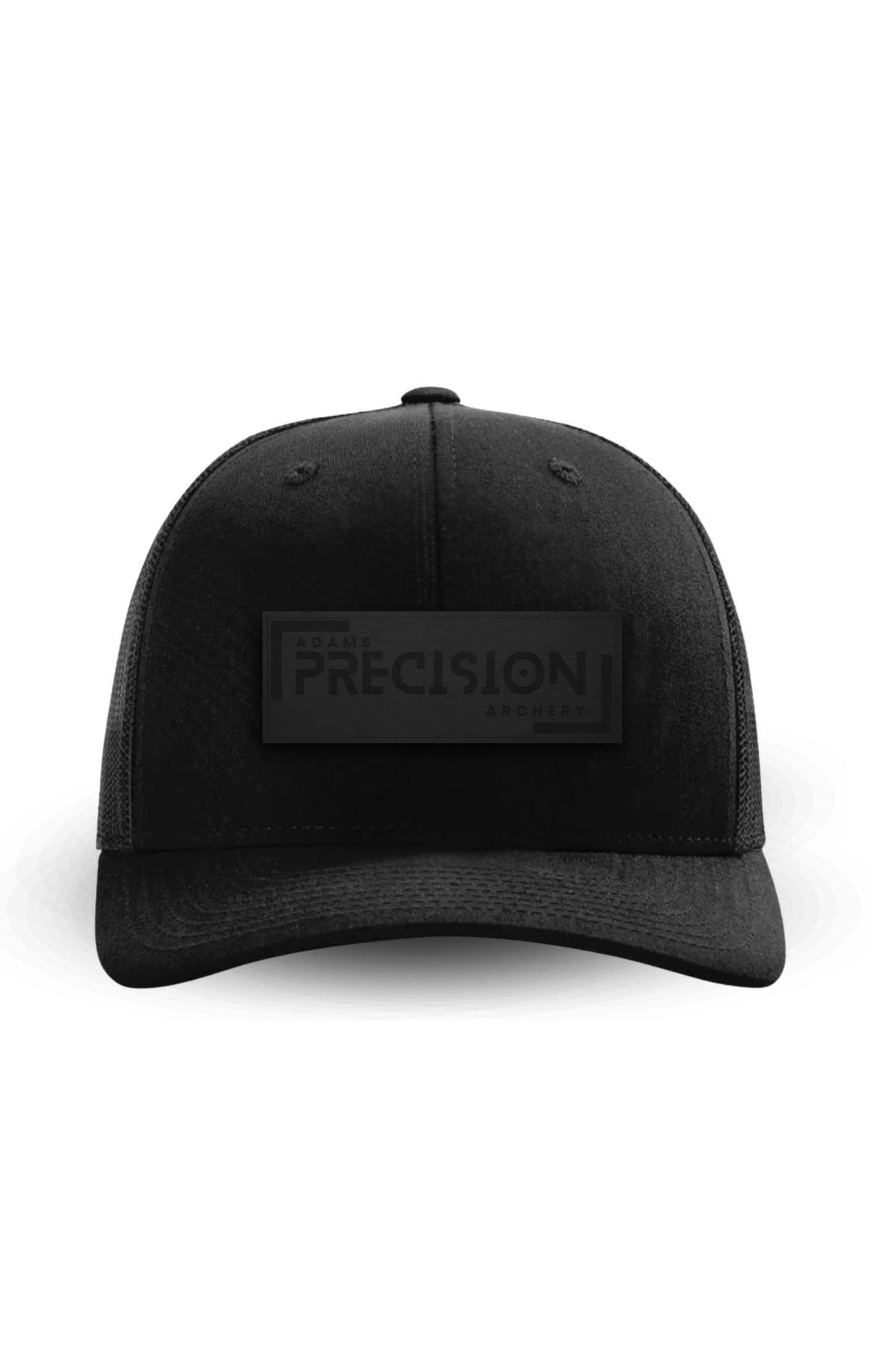 APA RICHARDSON 112 HAT - APA RECTANGLE PATCH BLACK  | BLACK/CHARCOAL