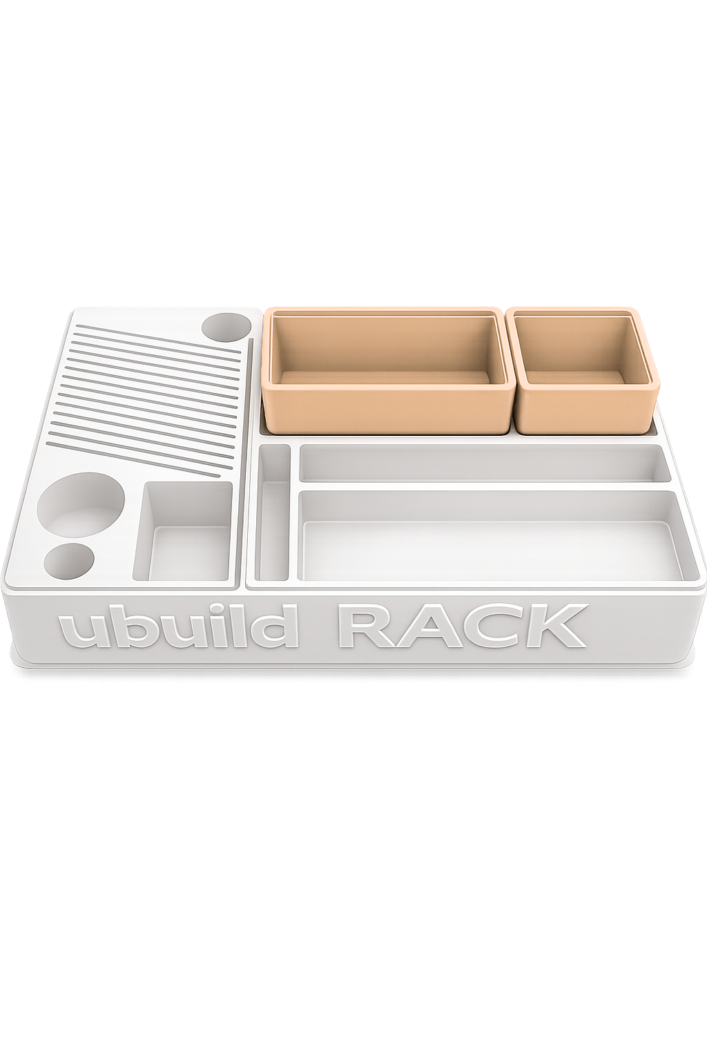 ubuildRack™ Fletching Station | Workflow Modular System