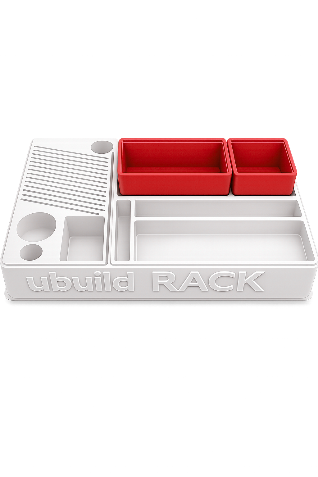 ubuildRack™ Fletching Station | Workflow Modular System