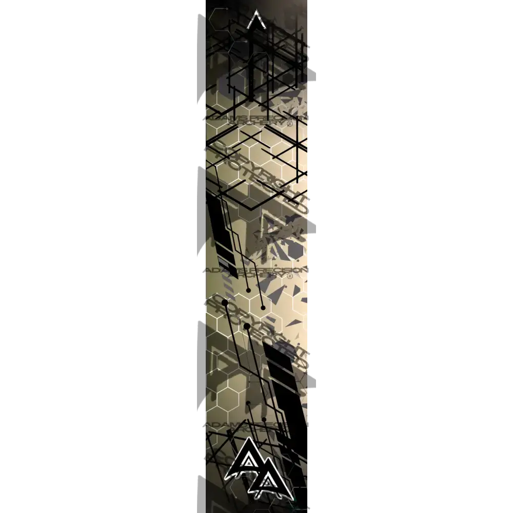 ABSTRACT HEX FADE SERIES ARROW WRAPS - OD GREEN|SAND MATTE (STANDARD)