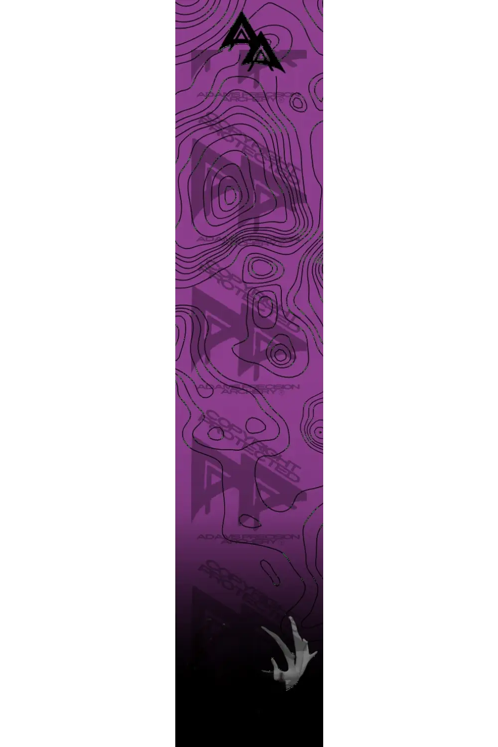 APA ANTLER TOPO SERIES ARROW WRAPS - PURPLE
