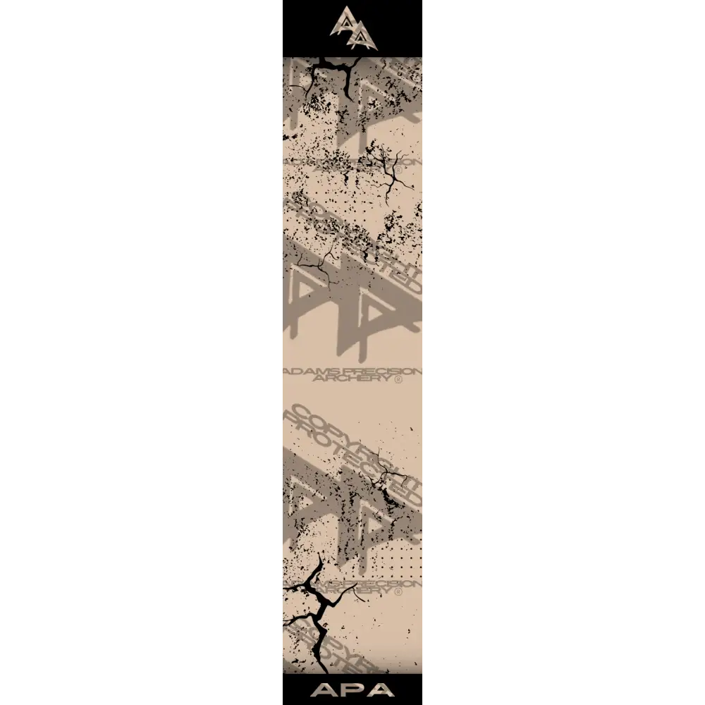 APA BLACK SHATTERED SERIES ARROW WRAP SAND