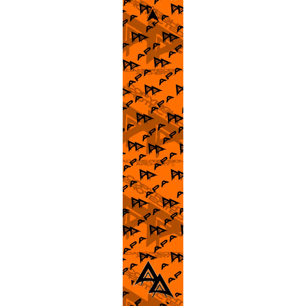 APA BRANDED FLO ORANGE ARROW WRAP FLUORESCENT / BANDED APA BRANDED SERIES