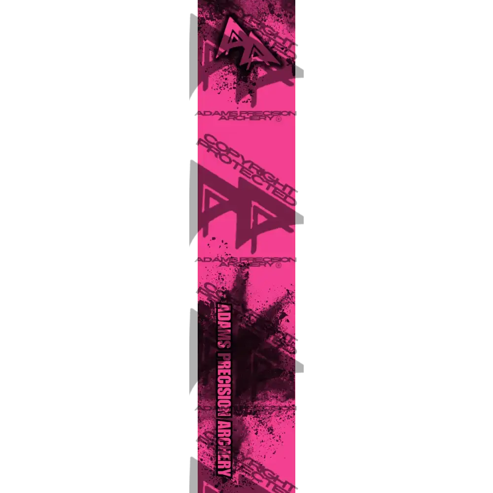 APA CONCRETE BLAST SERIES ARROW WRAPS - FLO PINK FLUORESCENT