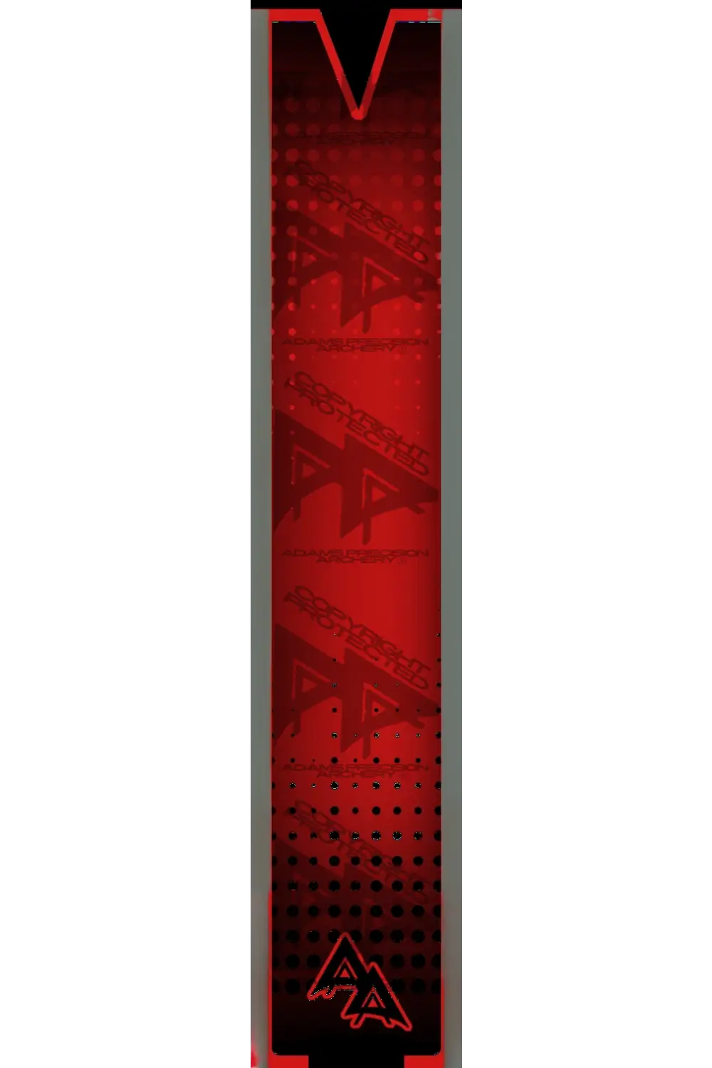 APA CUTOUT SERIES ARROW WRAPS - RED