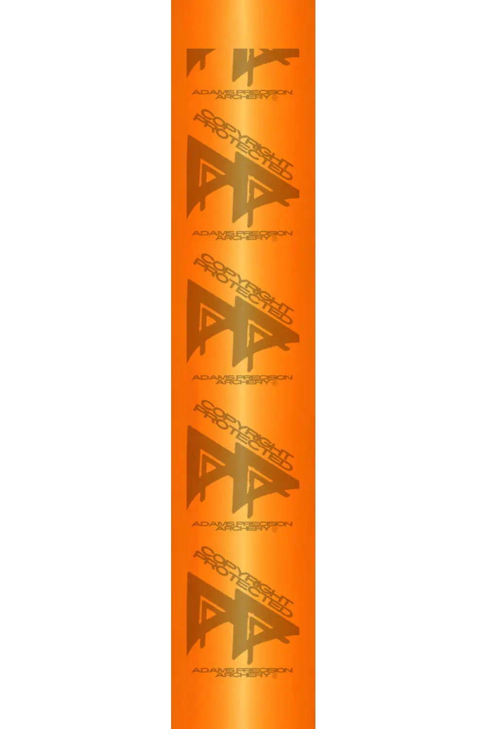 APA CYLINDER FADE SERIES ARROW WRAPS - ORANGE