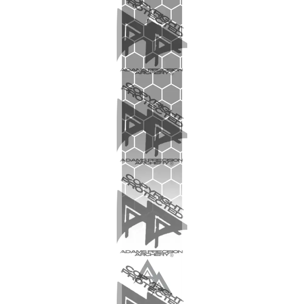 APA DISSOLVING GREY FILLED HEX SERIES ARROW WRAP MATTE (STANDARD) DEALER PRICING QUALIFIED