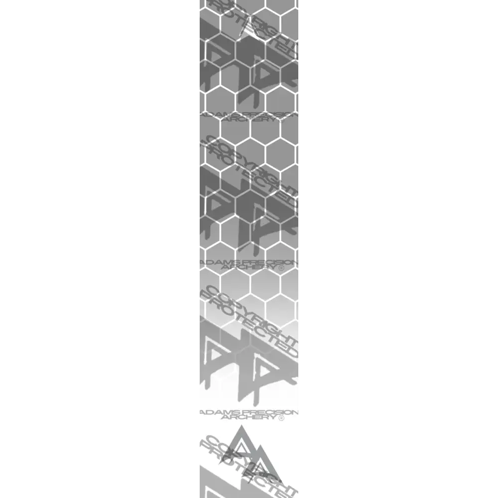 APA DISSOLVING GREY FILLED HEX SERIES ARROW WRAP MATTE (STANDARD) DEALER PRICING QUALIFIED