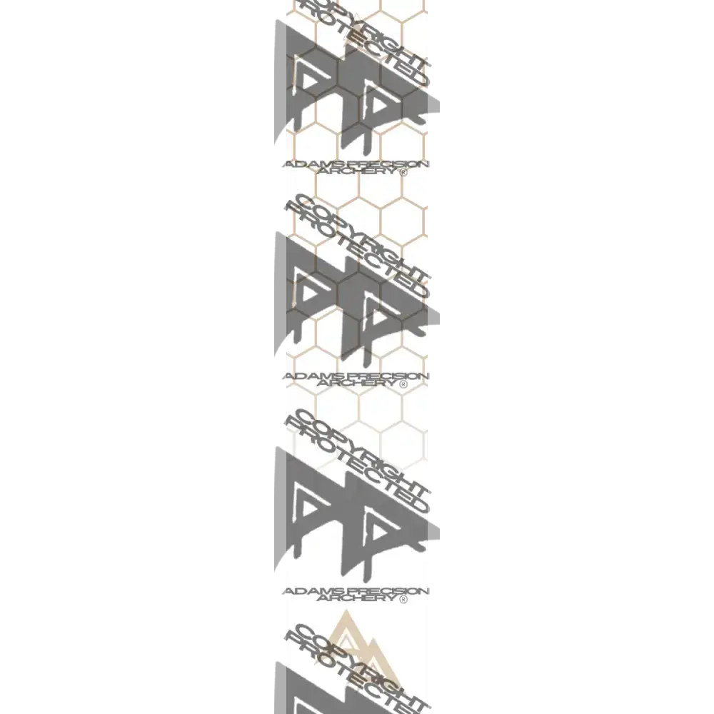 APA DISSOLVING SAND OUTLINE HEX SERIES ARROW WRAP MATTE (STANDARD) DEALER PRICING QUALIFIED