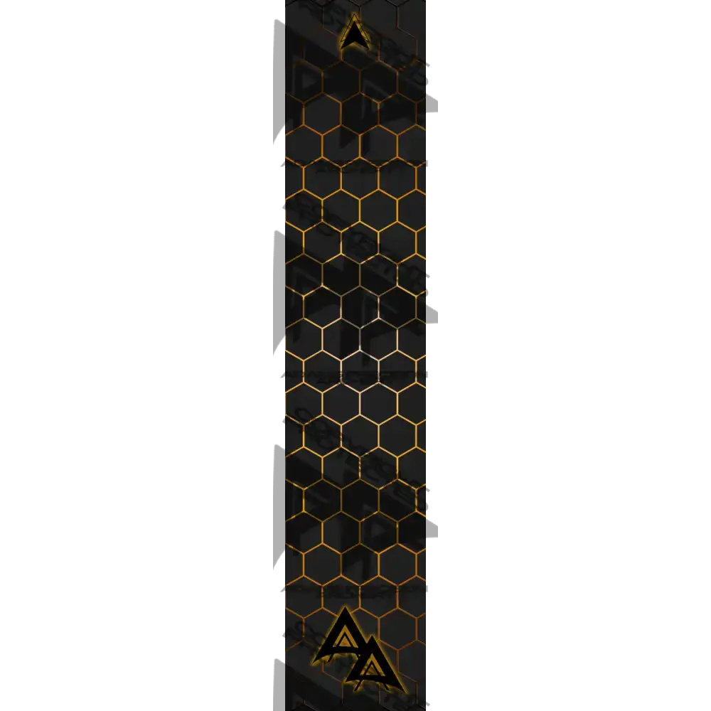 APA ELECTRIC ORANGE HEX SERIES ARROW WRAP MATTE (STANDARD) APA HEX SERIES