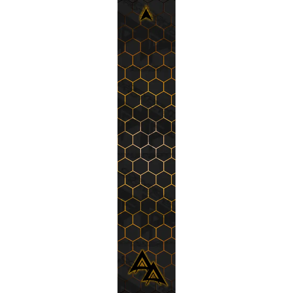 APA ELECTRIC ORANGE HEX SERIES ARROW WRAP MATTE (STANDARD) APA HEX SERIES