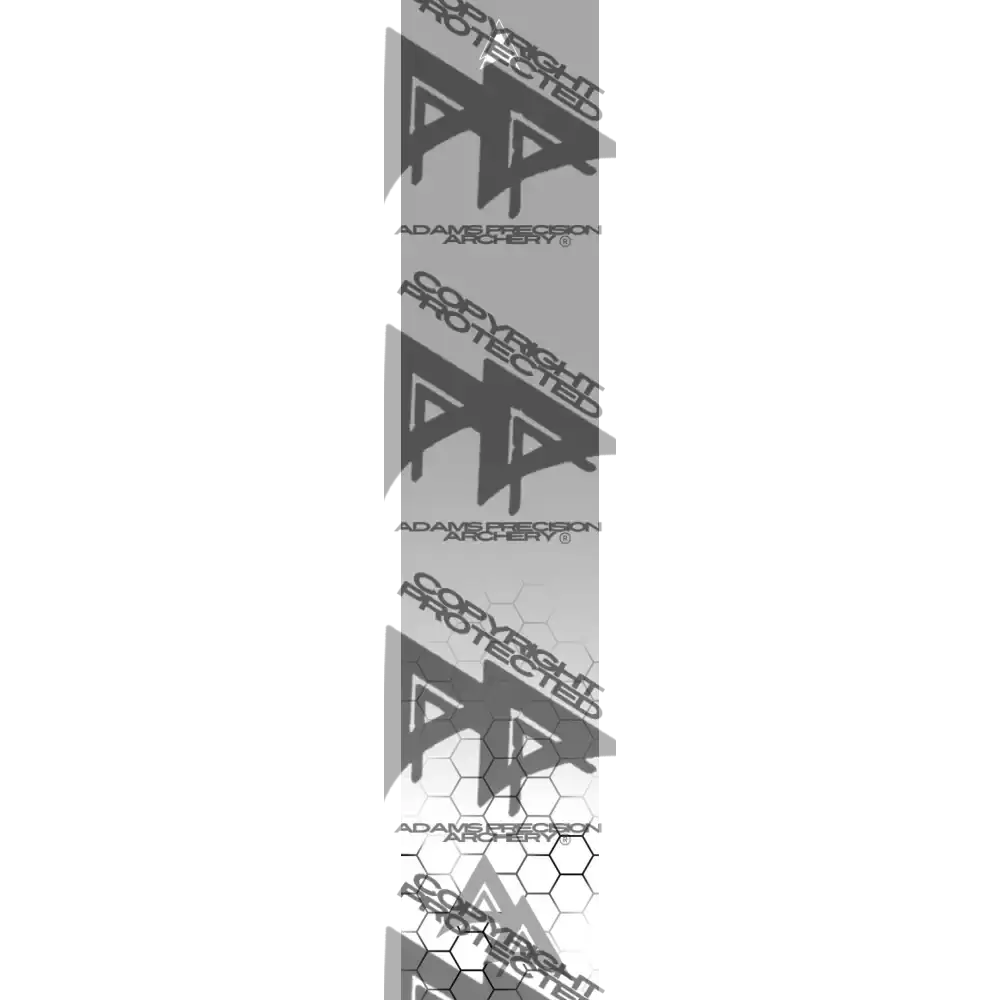APA FADING HEX SERIES ARROW WRAPS - GREY