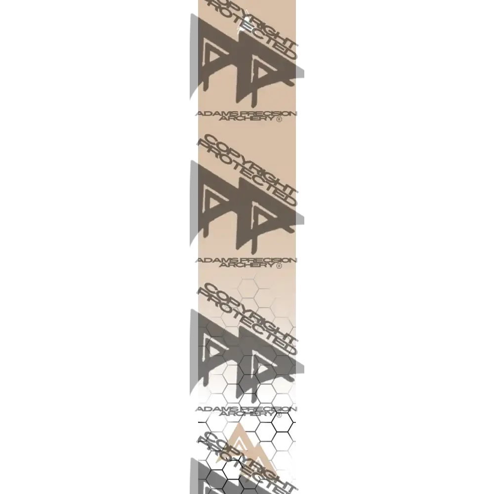 APA FADING HEX SERIES ARROW WRAPS - SAND