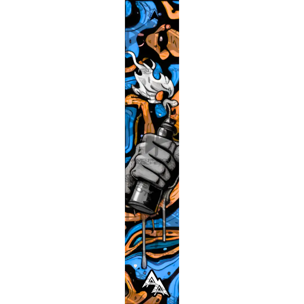 APA FAR OUT SERIES ARROW WRAPS | NEON FORGE BLUE