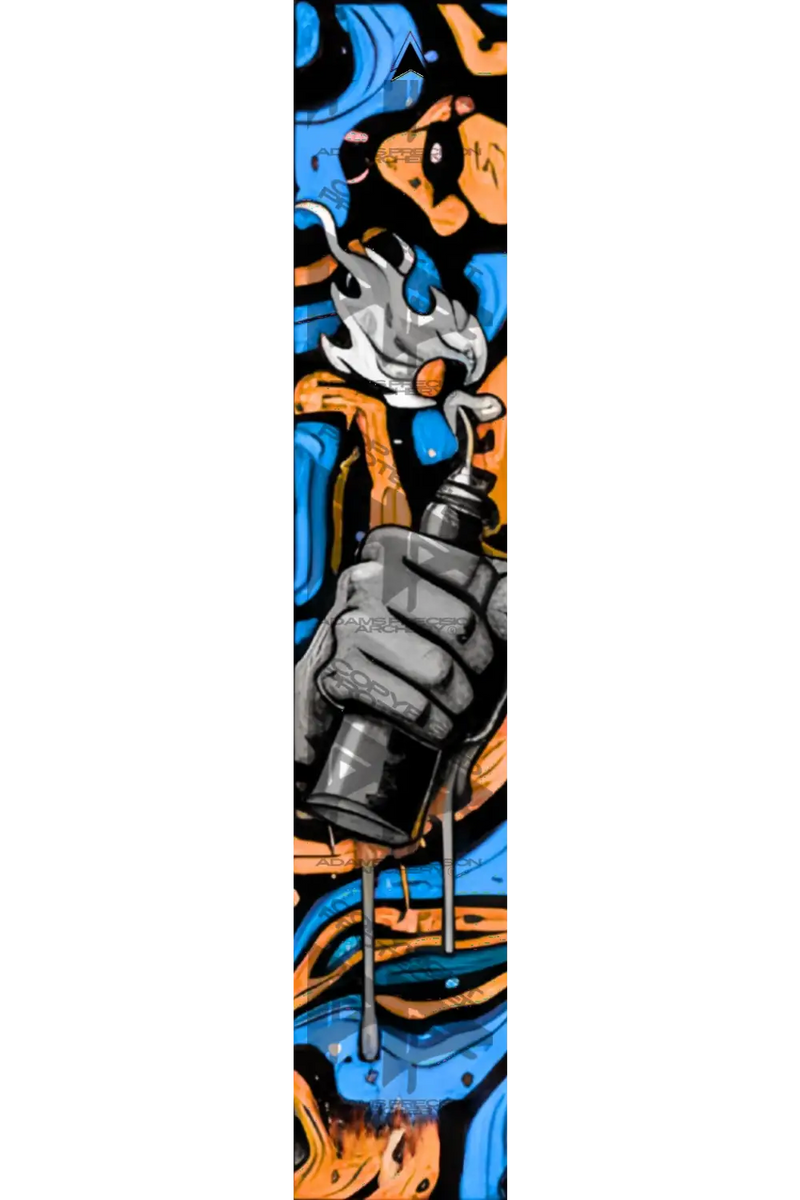 APA FAR OUT SERIES ARROW WRAPS | NEON FORGE BLUE
