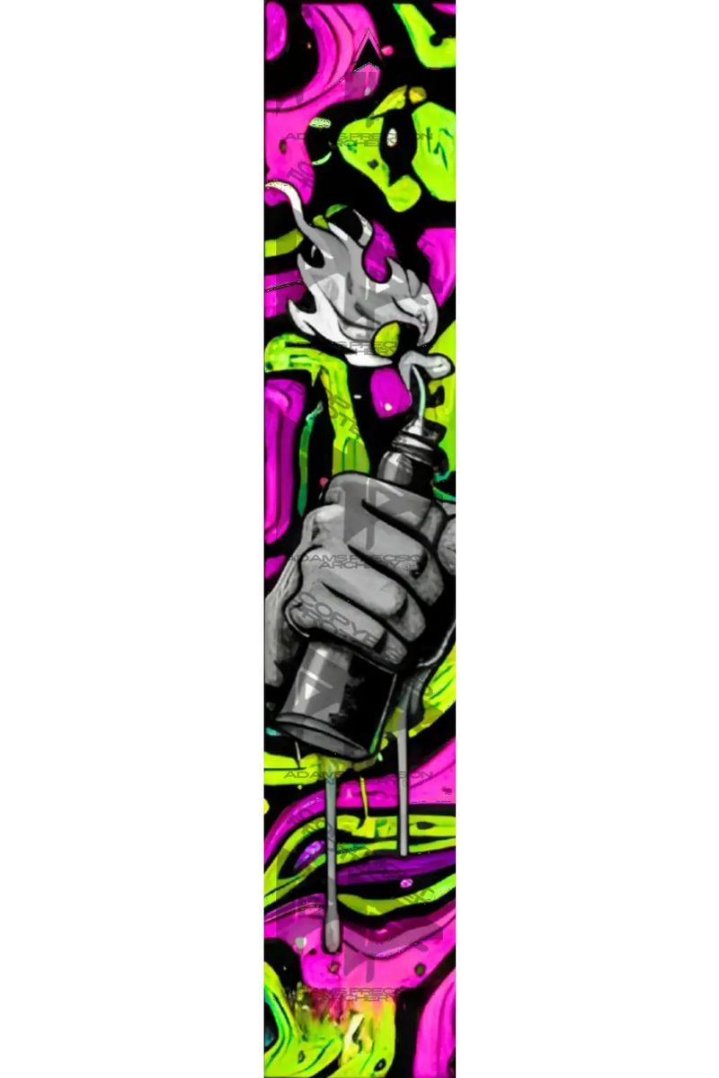 APA FAR OUT SERIES ARROW WRAPS | NEON FORGE GREEN