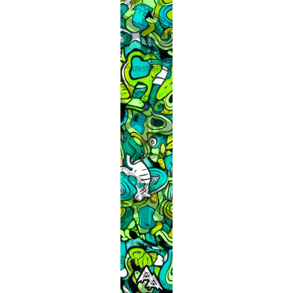 APA FAR OUT SERIES ARROW WRAPS | THE MIND MELTER GREEN