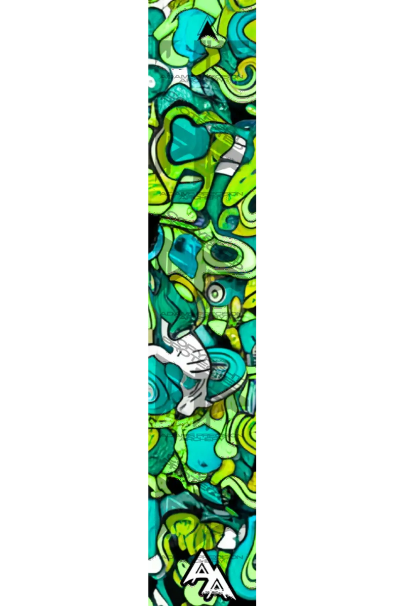 APA FAR OUT SERIES ARROW WRAPS | THE MIND MELTER GREEN