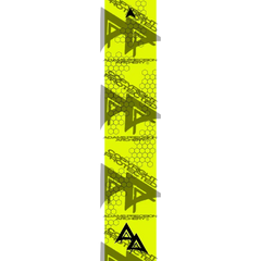 APA FLO YELLOW VANISHING HEX SERIES ARROW WRAP FLUORESCENT / BANDED APA HEX SERIES