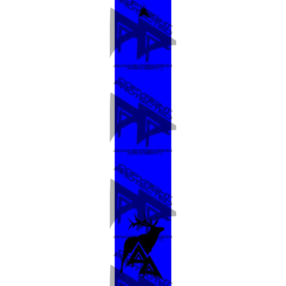 APA GAME SERIES ELK BLUE ARROW WRAP MATTE (STANDARD) / TRADITIONAL ARROW WRAPS