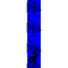 APA GAME SERIES ELK BLUE ARROW WRAP MATTE (STANDARD) / TRADITIONAL ARROW WRAPS