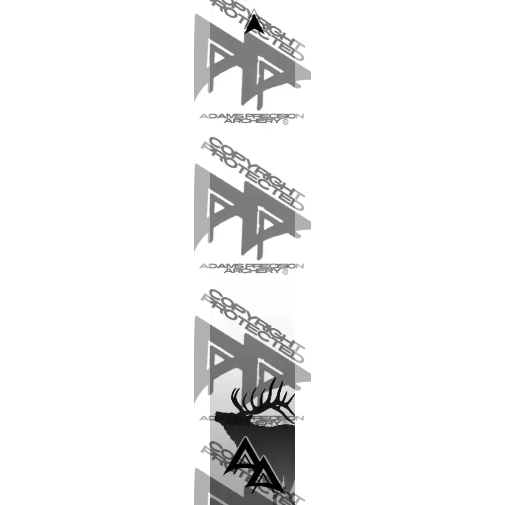 APA GAME SERIES ELK FADE WHITE ARROW WRAP