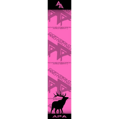APA GAME SERIES ELK FLO PINK ARROW WRAP FLUORESCENT / BANDED ARROW WRAPS