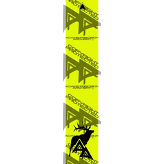 APA GAME SERIES ELK FLO YELLOW ARROW WRAP FLUORESCENT / TRADITIONAL ARROW WRAPS