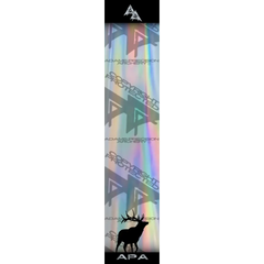 APA GAME SERIES ELK HOLOGRAPHIC ARROW WRAP  / TRADITIONAL ARROW WRAPS