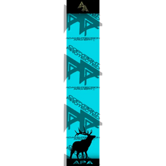 APA GAME SERIES ELK TEAL ARROW WRAP MATTE (STANDARD) / BANDED ARROW WRAPS