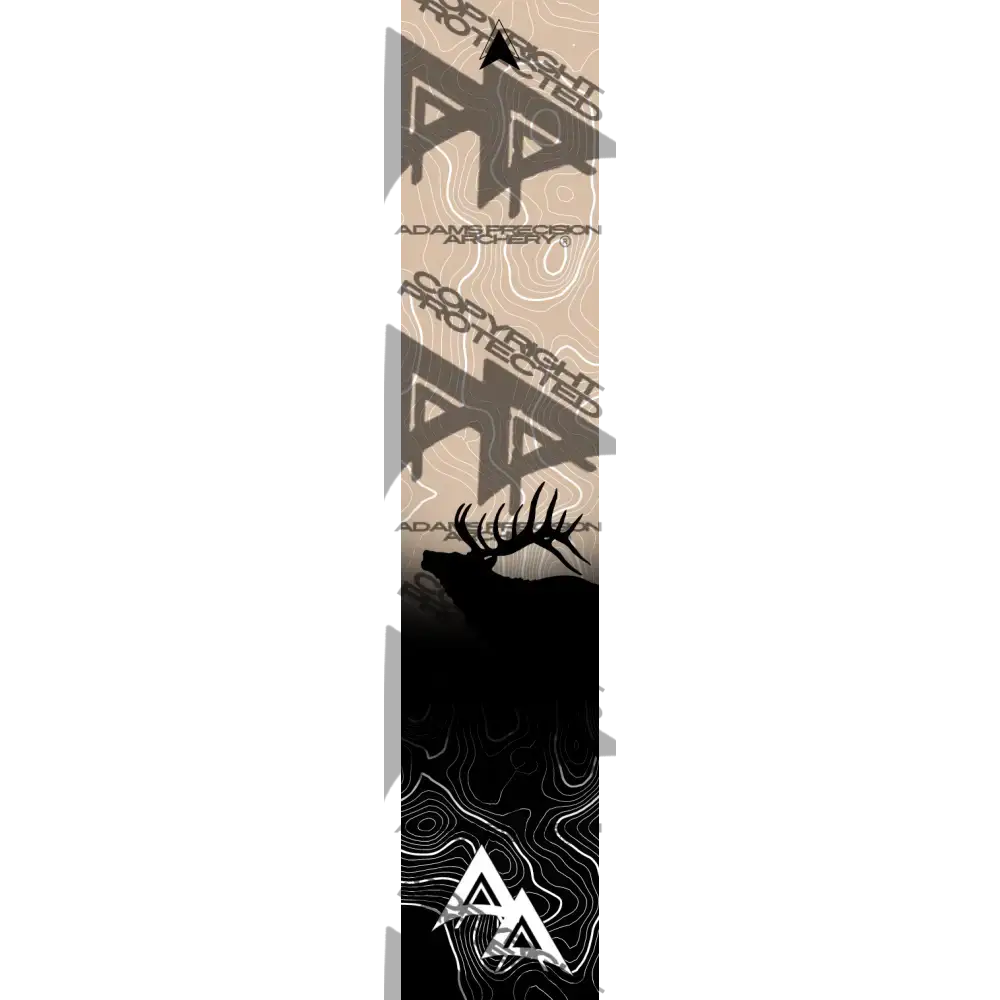 APA GAME SERIES ELK TOPO FADE SAND ARROW WRAP