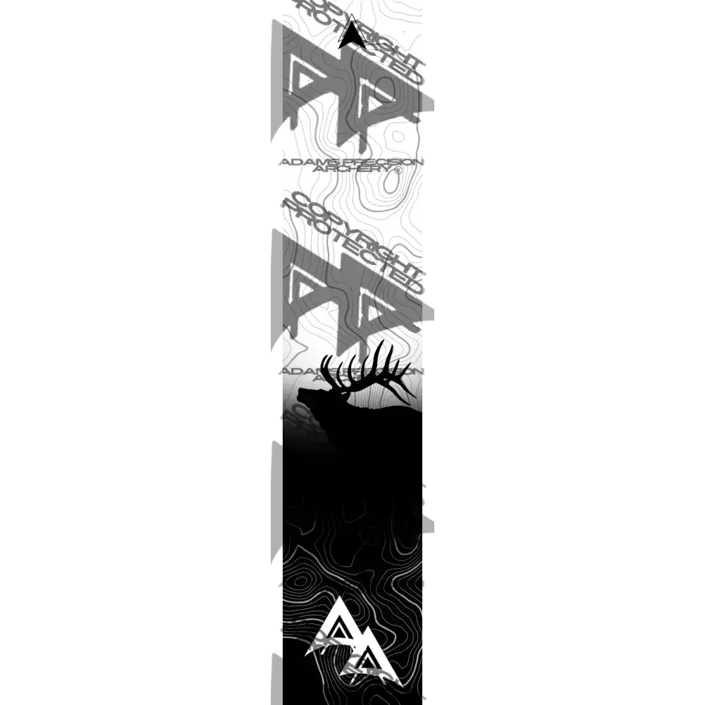 APA GAME SERIES ELK TOPO FADE WHITE ARROW WRAP