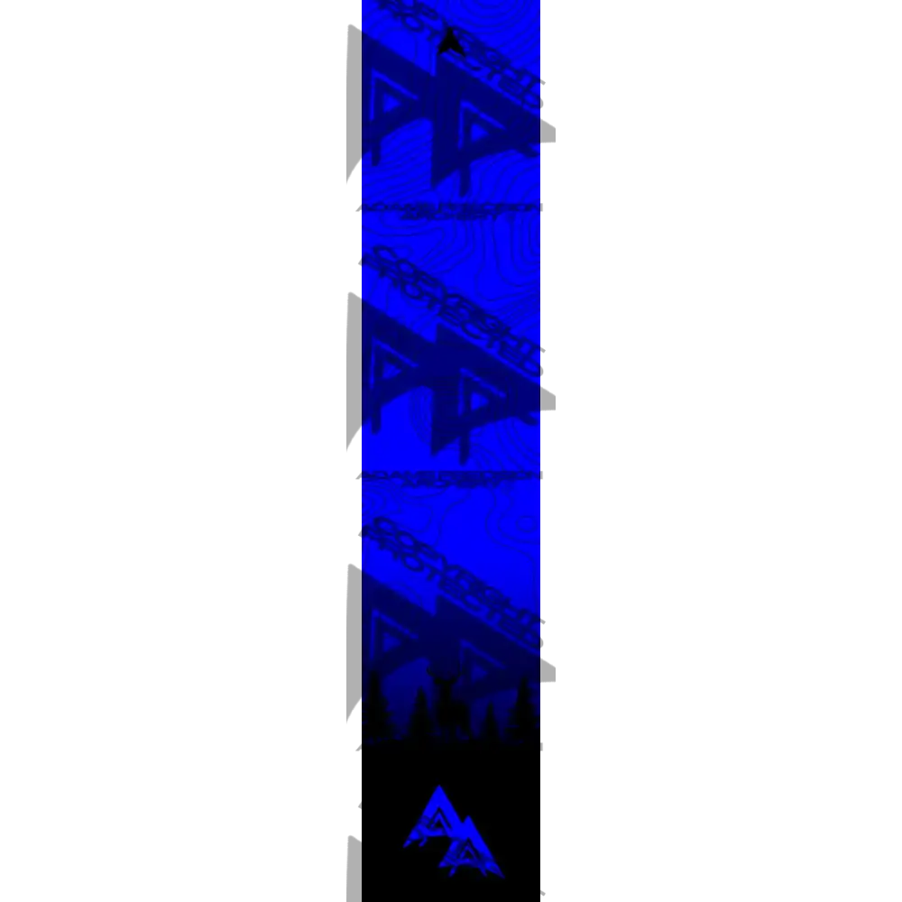 APA GAME SERIES MOONLIT TOPO FADE BLUE ARROW WRAP