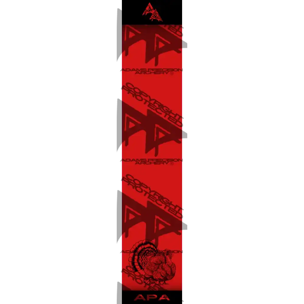 APA GAME SERIES TURKEY RED ARROW WRAP
