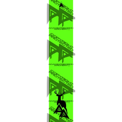 APA GAME SERIES WHITETAIL FLO GREEN ARROW WRAP FLUORESCENT / TRADITIONAL