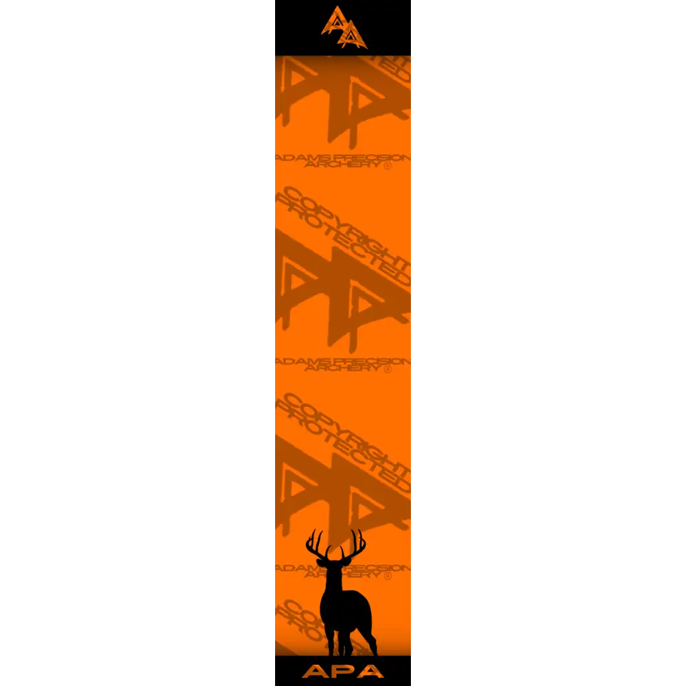 APA GAME SERIES WHITETAIL FLO ORANGE ARROW WRAP
