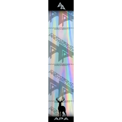 APA GAME SERIES WHITETAIL HOLOGRAPHIC ARROW WRAP  / TRADITIONAL