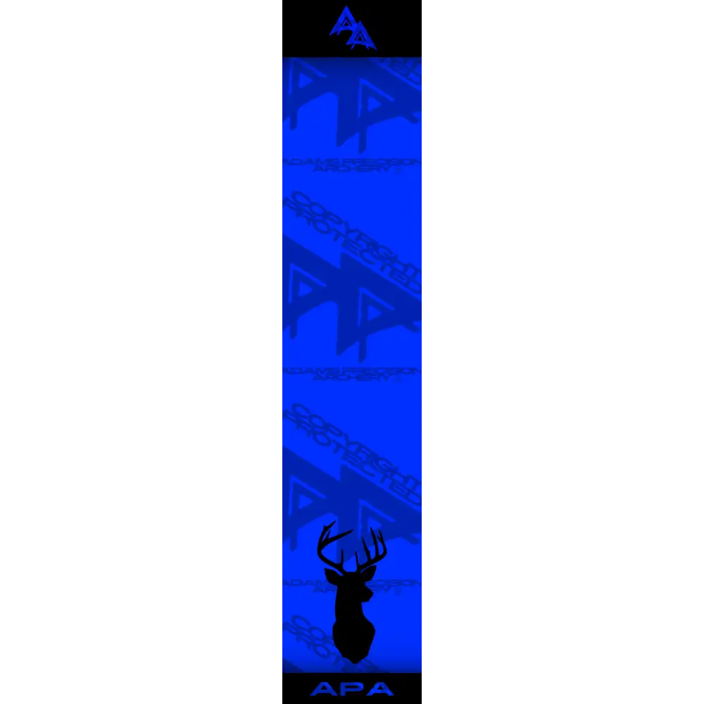 APA GAME SERIES WHITETAIL MOUNT BLUE ARROW WRAP
