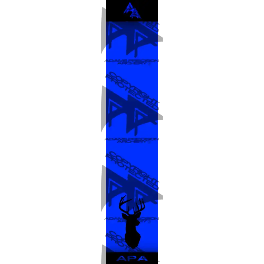 APA GAME SERIES WHITETAIL MOUNT BLUE ARROW WRAP