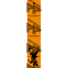 APA GAME SERIES WHITETAIL MOUNT FLO ORANGE ARROW WRAP FLUORESCENT / TRADITIONAL