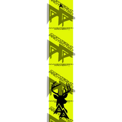 APA GAME SERIES WHITETAIL MOUNT FLO YELLOW ARROW WRAP FLUORESCENT / TRADITIONAL