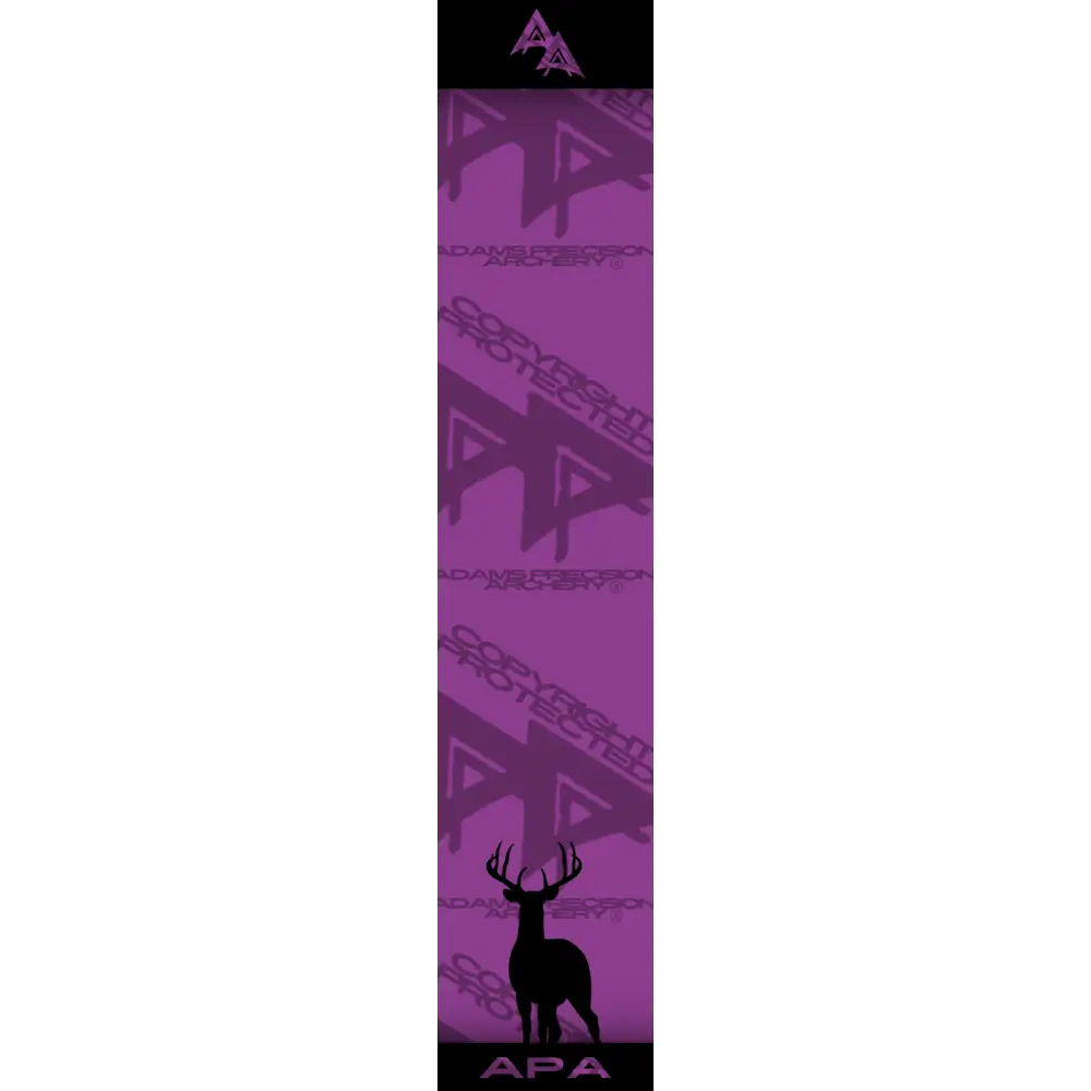 APA GAME SERIES WHITETAIL PURPLE ARROW WRAP
