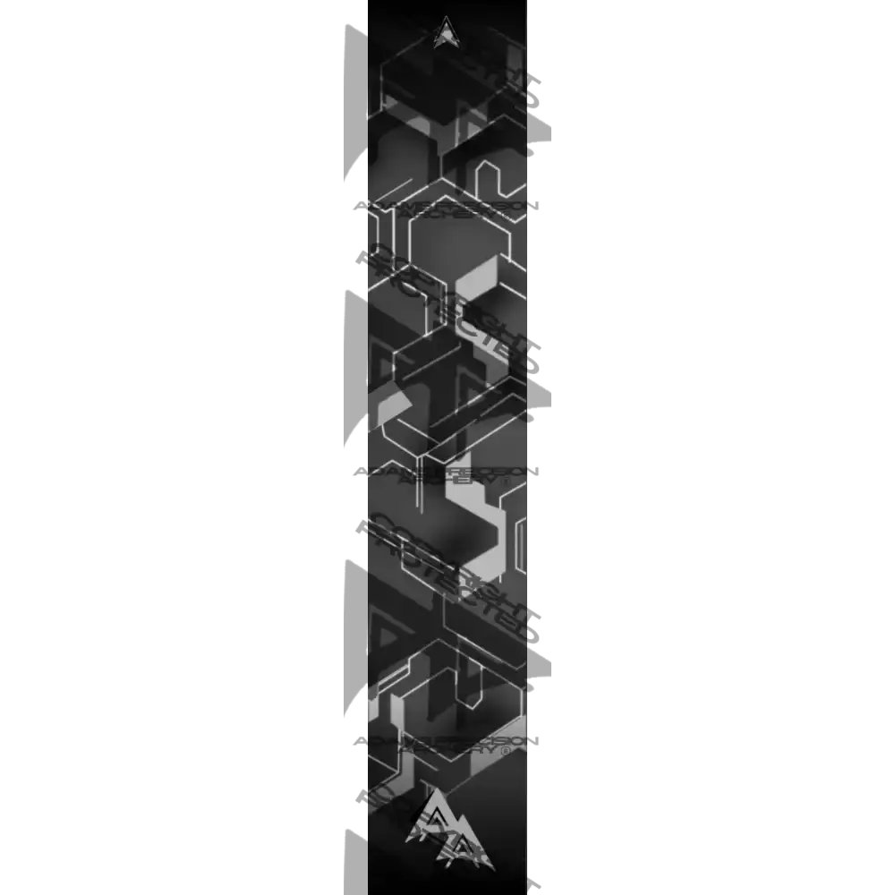 APA HEX CAMO SERIES ARROW WRAPS - GREY