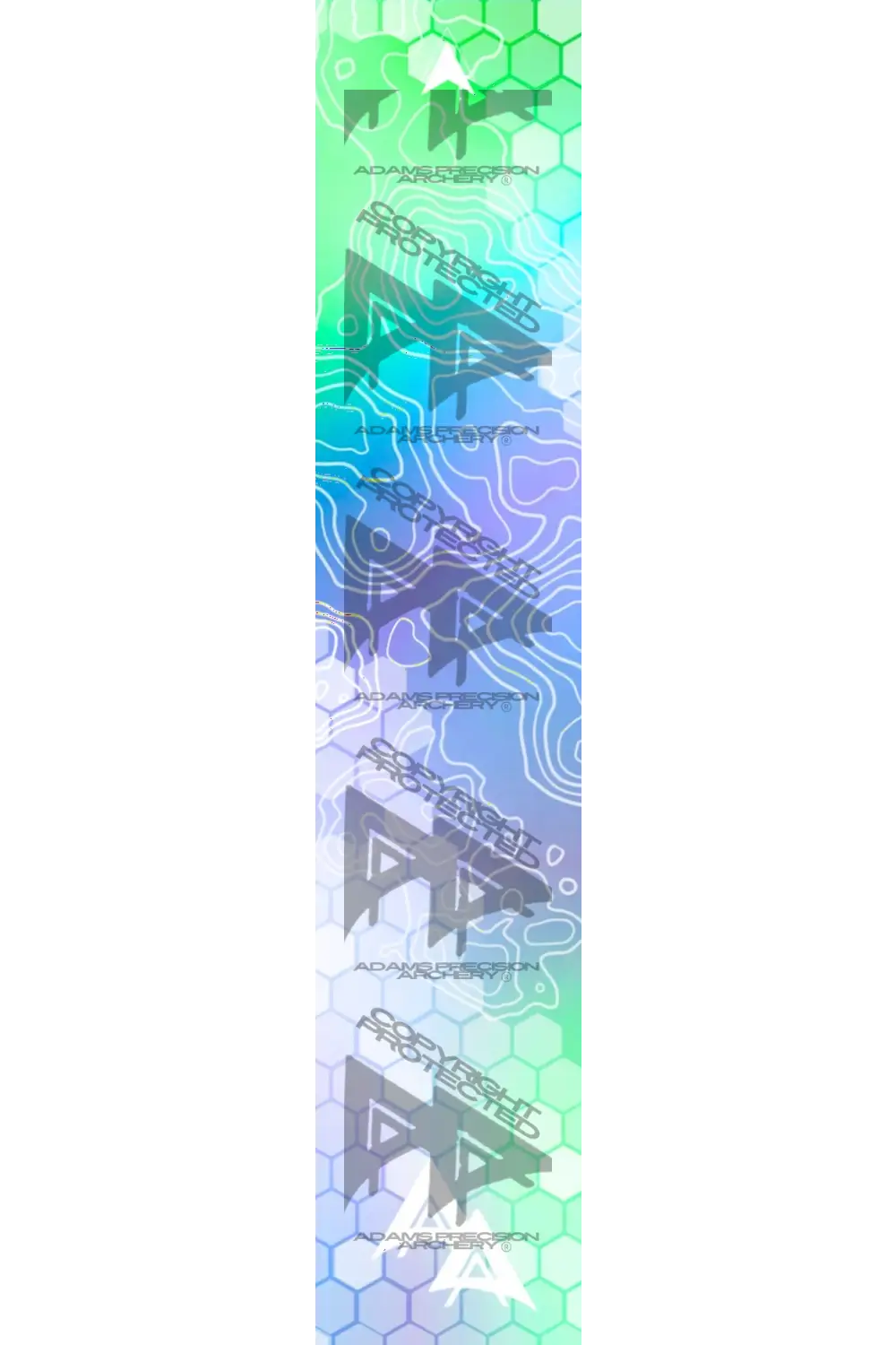APA HEXFLOW SERIES ARROW WRAPS - AQUA