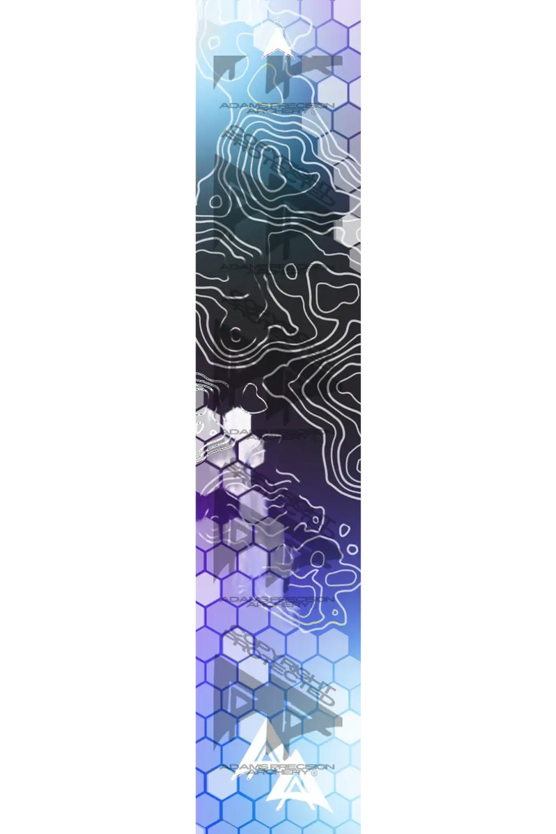 APA HEXFLOW SERIES ARROW WRAPS - DARK VIOLET